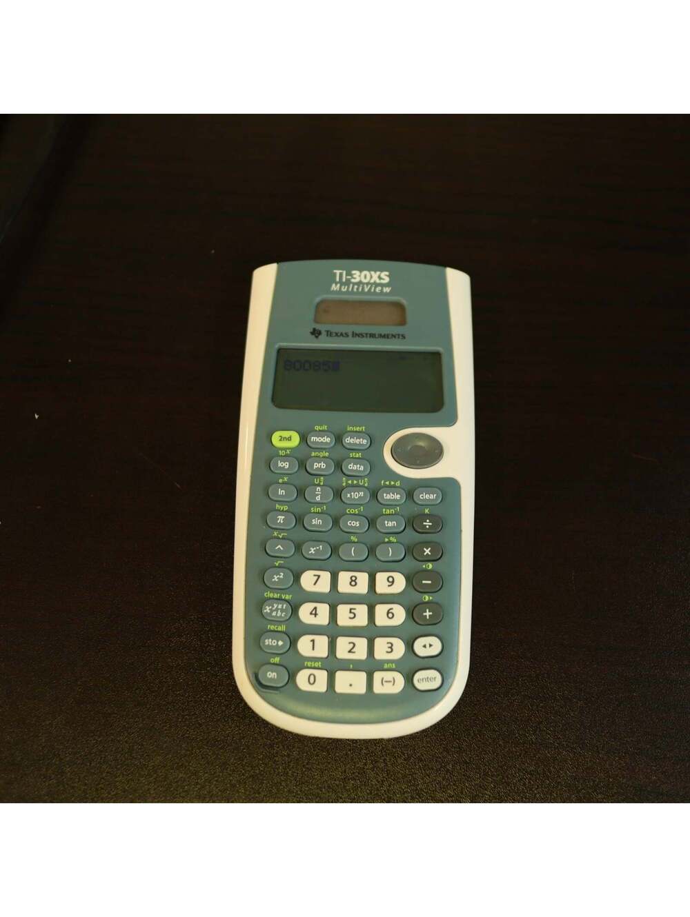 Texas Instruments TI-30XS MultiView Scientific Calculator Gray Teal